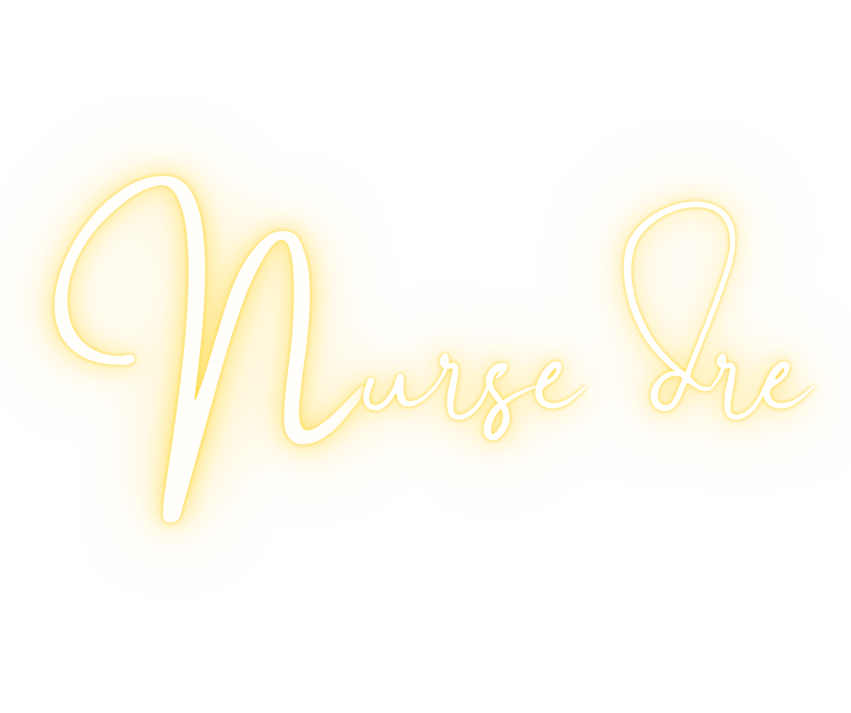 yellow neon signature nurse dre